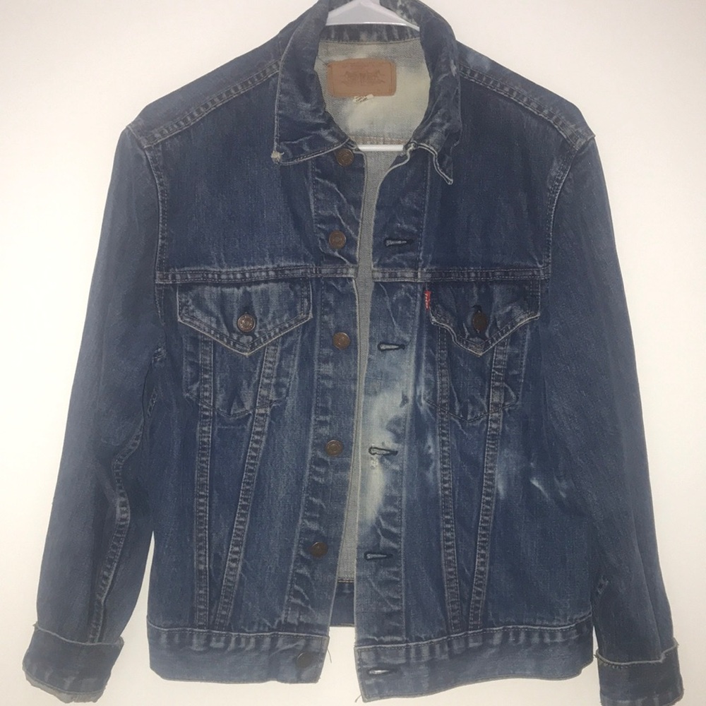 Levi’s Acid Wash Denim Jacket Gem